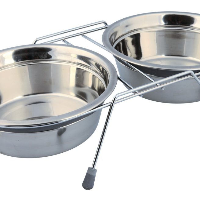 Castron Inox Dublu 2x1.5 l/21 cm cu Suport 25233