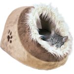 Cos Minou Blanita 41x30x50 cm Bej/Maro cu Blanita 36282