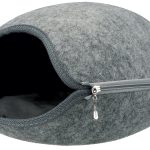 Cos Luna cu Fermoar 40x24x46 cm Gri 36316
