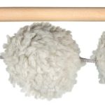 Jucărie-undiță cu trei mingi 35cm